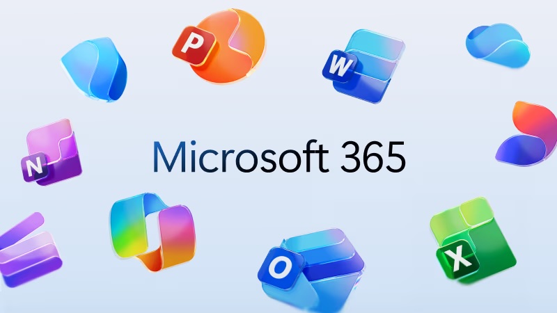 Microsoft 365 op laptop, tablet en telefoon